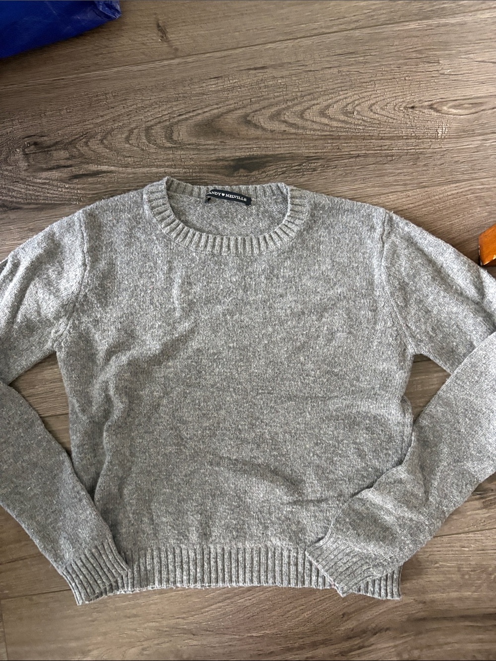 Heather Gray Crewneck Sweater - Women's